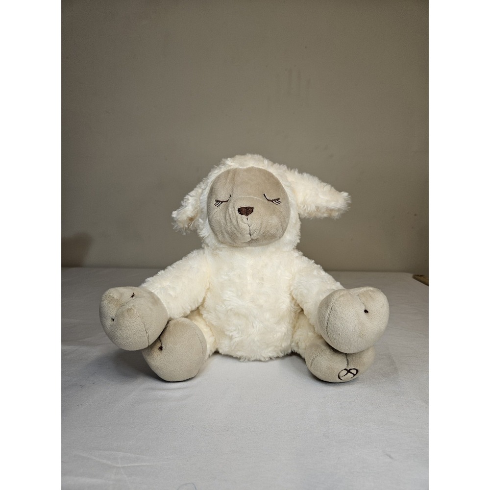 Cloud B Sleep Sheep Plush Stuffed Animal Lamb Cream Tan Soothing Toy Nursery